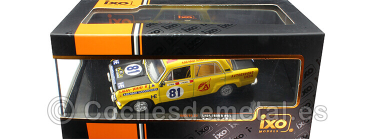 1977 Lada 1600 R Nº81 Brundza/Brum Rally Acropolis 1:43 IXO Models RAC410.22