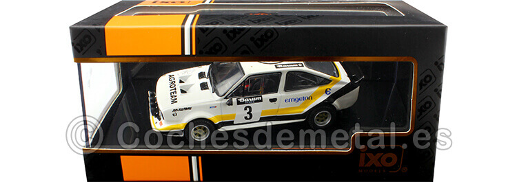 1984 Skoda MTX 160 RS Nº3 Blahna/Schovánek Rallye Valasska Zima 1:43 IXO Models RAC416A.22