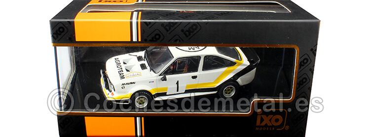 1984 Skoda MTX 160 RS Nº1 Blahna/Schovánek Rallye Sumava 1:43 IXO Models RAC416B.22