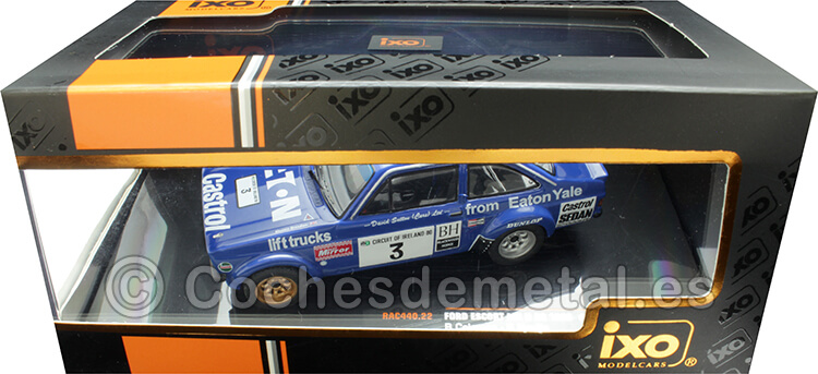 1980 Ford Escort  RS 1800 MKII Nº3 Coleman/Neville Rally Benson & Hedges 1:43 IXO Models RAC440.22