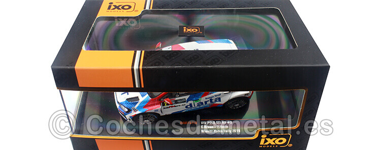2019 Volkswagen VW Polo GTI R5 Rallye Ypres, C.Breen, P.Nagle, 2,   1:43 IXO Models RAM767LQ