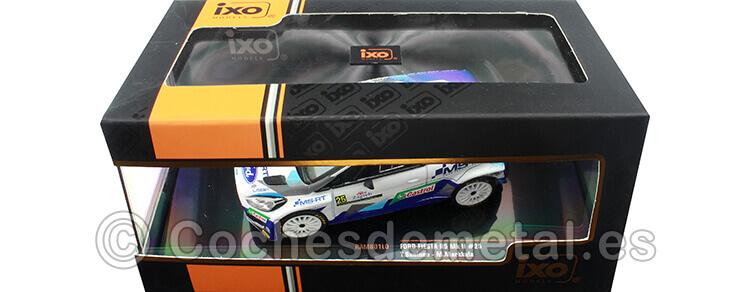 2021 Ford Fiesta R5 MkII Rallye WM Nº25 Suninen/Markkula Rally Croacia 1:43 IXO Models RAM801LQ