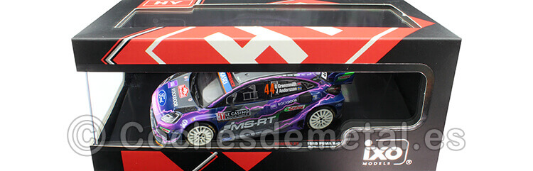 2022 Ford Puma Rally1 WRC, Rally Monte Carlo , G.Greensmith, J.Andersson, 44  1:43 IXO Models RAM830