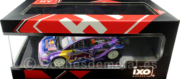 2022 Ford Puma Rally1 WRC, Rally Monte Carlo , A.Fourmaux, A.Coria, 16  1:43 IXO Models RAM831