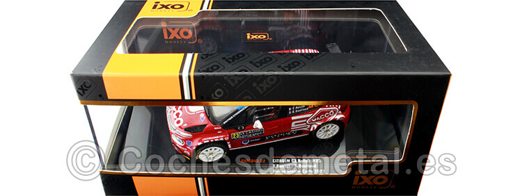 2022 Citroen C3 Rally2 WRC Nº23 Rossel/Boulloud Rally Monte Carlo 1:43 IXO Models RAM843
