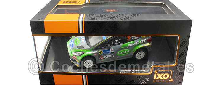 2022 Ford Fiesta R5 Rally2 Nº29 Huttunen/Lukka Rally Estonia 1:43 IXO Models RAM864.22