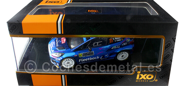 2023 Ford Fiesta MK II Rally2 Nº25 Munster/Louka Rally Monte Carlo 1:43 IXO Models RAM886.22
