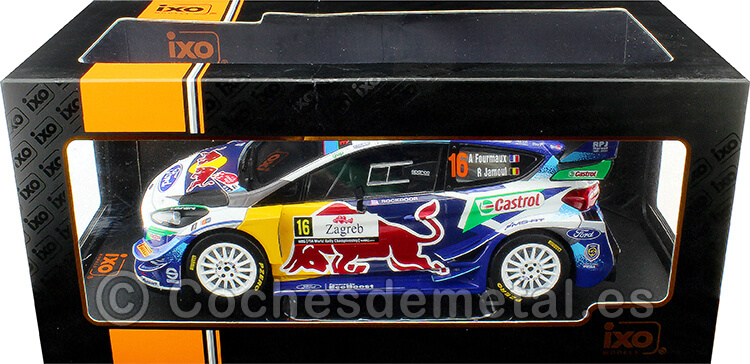2021 Ford Fiesta WRC Nº16 Fourmaux/Jamoul Rally de Croacia 1:18 IXO Models 18RMC116.22