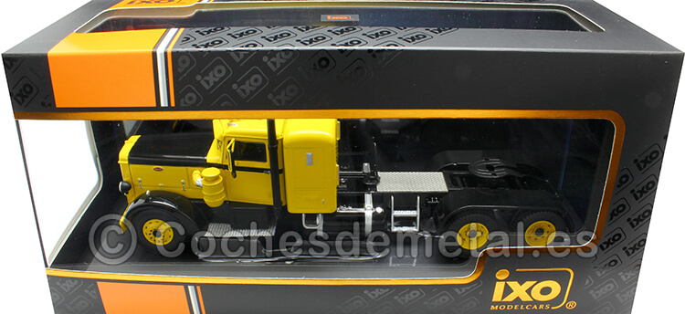 1952 Cabeza Tractora Peterbilt 350 Amarillo/Negro 1:43 IXO Models TR192.22