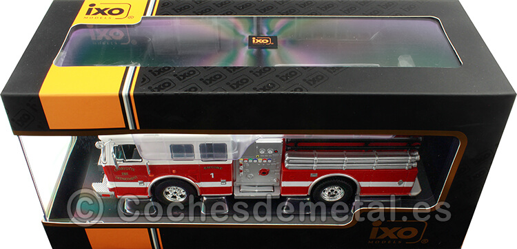 Seagrave Marauder II Charlotte Fire Department  1:43 IXO Models TRF006
