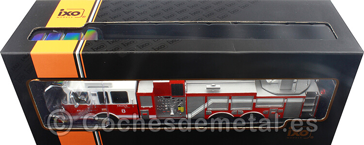 Smeal 105 RM Drehleiterwagen Arlington Fire Rescue  1:43 IXO Models TRF023S