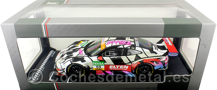 2018 Porsche 911 (991) GT3 R Nº69 Slooten/Luhr ADAC GT Masters Hockenheim Danke Fans 1:18 IXO Models LEGT18020