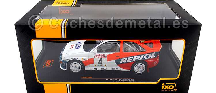 1996 Ford Escort RS Cosworth Rallye San Remo C.Sainz/L.Moya 1:24 IXO Models 24RAL004A