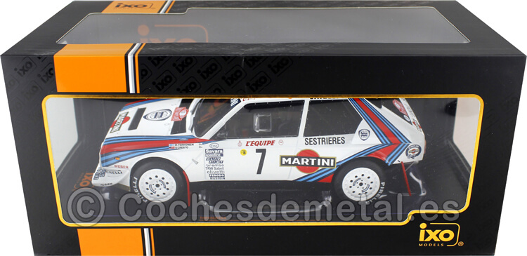 1986 Lancia Delta S4 Winner Rallye Monte Carlo Toivonen/Cresto 1:18 IXO Models 18RMC046A