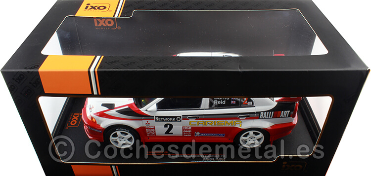 1998 Mitsubishi Lancer RS Evolution V Nº2 Burns/Reid Ganador RAC Rally 1:18 IXO Models 18RMC093A