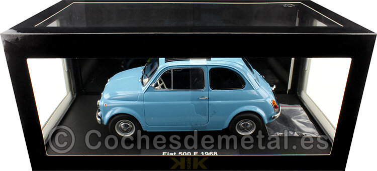 1968 Fiat 500 Azul Claro 1:12 KK-Scale KKDC120035