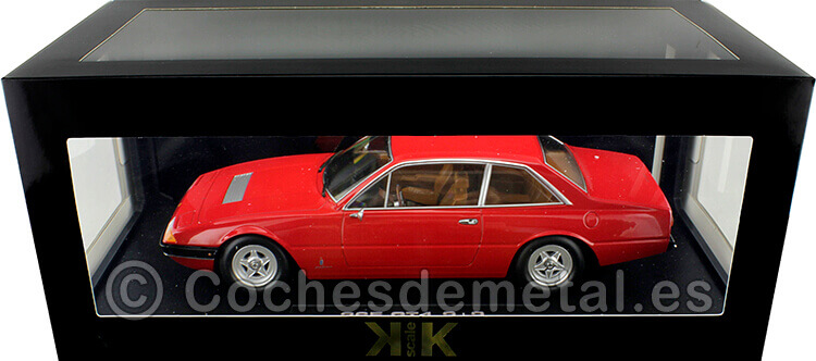 1972 Ferrari 365 GT4 2+2 Rojo 1:18 KK-Scale 180165