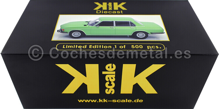 1971 BMW 3.0S E3 Serie 2 Verde Claro 1:18 KK-Scale 180404