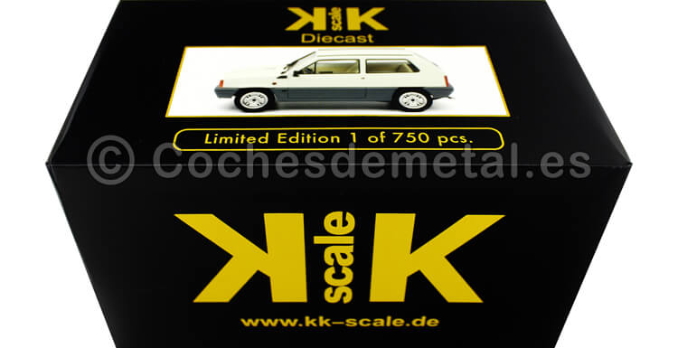 1980 Fiat Panda 45 MK I (Seat Panda) Blanco 1:18 KK-Scale 180522