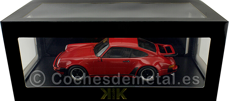 1976 Porsche 911 (930) Turbo 3.0 Rojo Indio 1:18 KK-Scale 180571