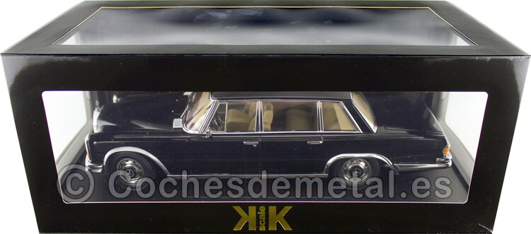 1963 Mercedes-Benz 600 SWB Pullman (W100) Black 1:18 KK-Scale 180601