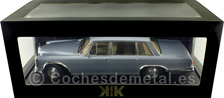 1963 Mercedes-Benz 600 SWB Pullman (W100) Azul Metalizado 1:18 KK-Scale 180602
