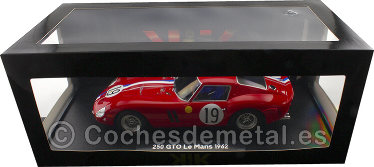 1962 Ferrari 250 GTO Nº19 Guichet/Noblet 24h LeMans 1:18 KK-Scale KKDC180735