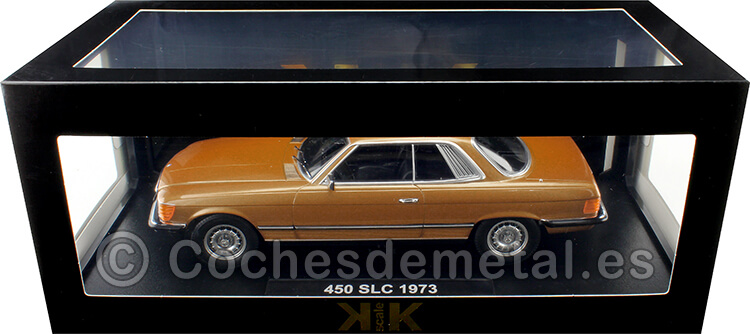 1980 Mercedes-Benz SL-Class 450SLC Coupé C107 Dorado Metalizado 1:18 KK-Scale KKDC180791