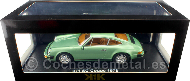 1978 Porsche 911 SC Coupe Verde Claro 1:18 KK-Scale 180802