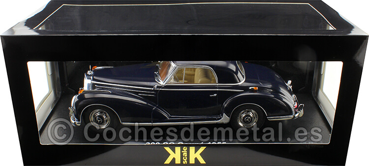 1955 Mercedes-Benz 300 SC W188 Coupe Azul Oscuro 1:18 KK-Scale KKDC180832