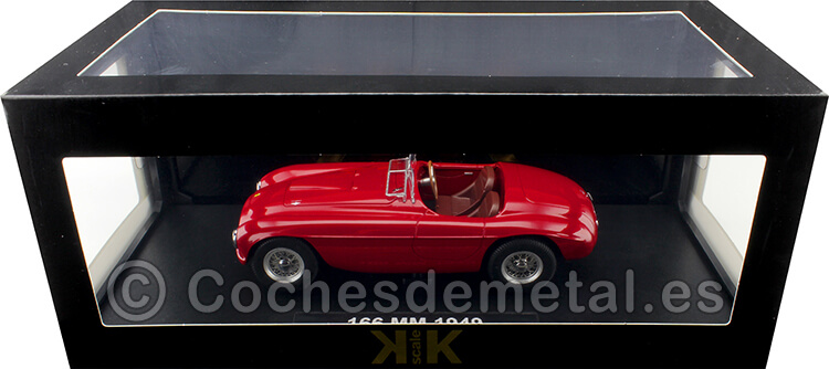 1949 Ferrari 166 MM Barchetta Rojo 1:18 KK-Scale 180911
