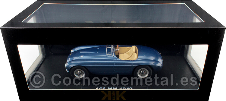 1949 Ferrari 166 MM Barchetta Azul Metalizado 1:18 KK-Scale 180912