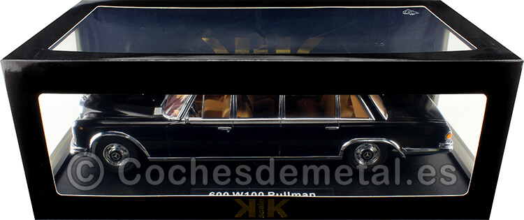 1964 Mercedes-Benz 600 LWB W100 Pullman Negro 1:18 KK-Scale KKDC181131