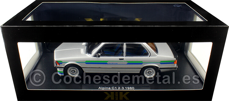 1980 BMW Alpina C1 2.3 E21 Gris Metalizado 1:18 KK-Scale 181172