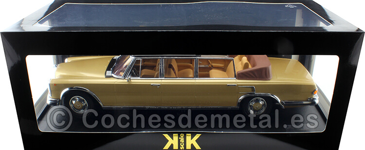 1964 Mercedes-Benz 600 W100 Landaulet Oro Metalizado 1:18 KK-Scale KKDC181183