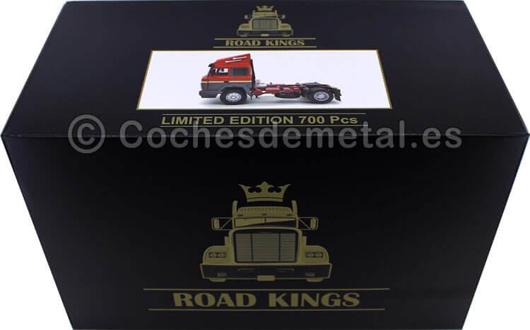 1988 Camion Iveco Turbo Star Scuderia Ferrari Rojo 1:18 Road Kings 180073