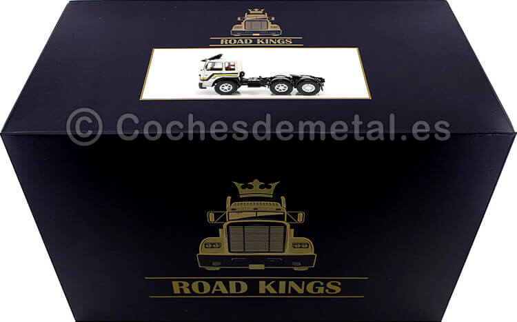 1978 Cabeza Tractora M.A.N. F8 22.361 Blanco/Negro 1:18 Road Kings 180111