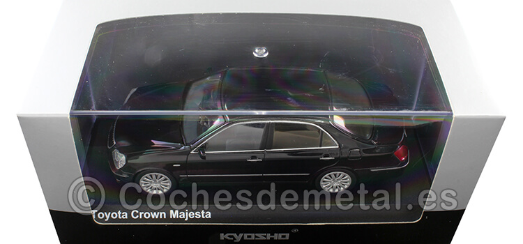 2013 Toyota Crown Majesta S210 Negro 1:43 Kyosho 03638BK
