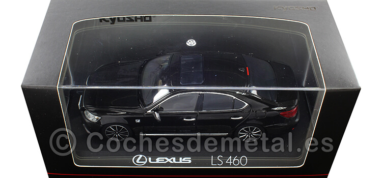 2015 Lexus LS460 F Sport (XF40) Negro 1:43 Kyosho 03659BK