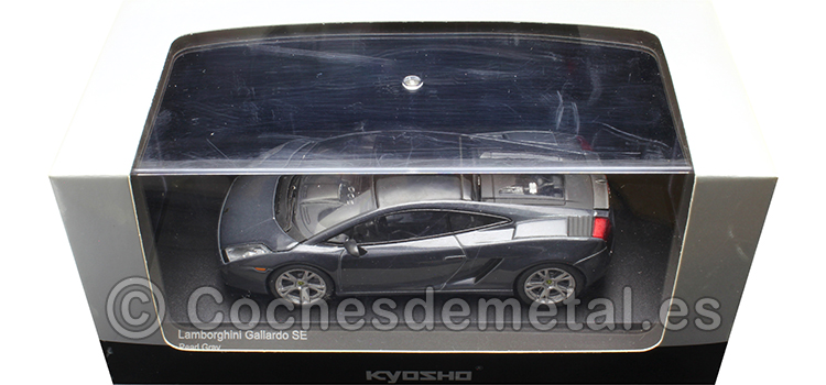 2005 Lamborghini Gallardo SE Special Edition Gris Metalizado 1:43 Kyosho 03752GY