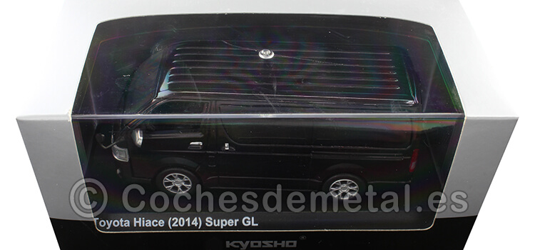 2014 Toyota Hiace Super GL Burdeos Mica Metalizado 1:43 Kyosho 03861V