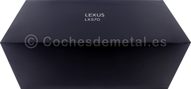 2020 Lexus LX570 Sonic Titanium 1:18 Kyosho 08955T