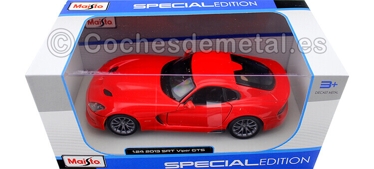 2013 Dodge Viper SRT GTS Rojo 1:24 Maisto 31271