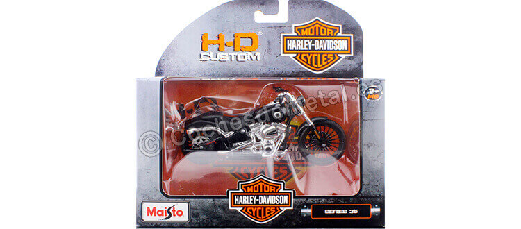 2016 Harley-Davidson Breakout Black 1:18 Maisto 31360_355