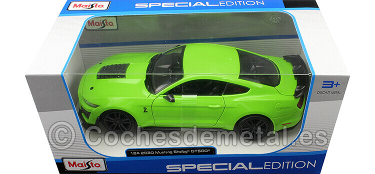 2020 Ford Mustang Shelby GT500 Verde 1:24 Maisto 31532