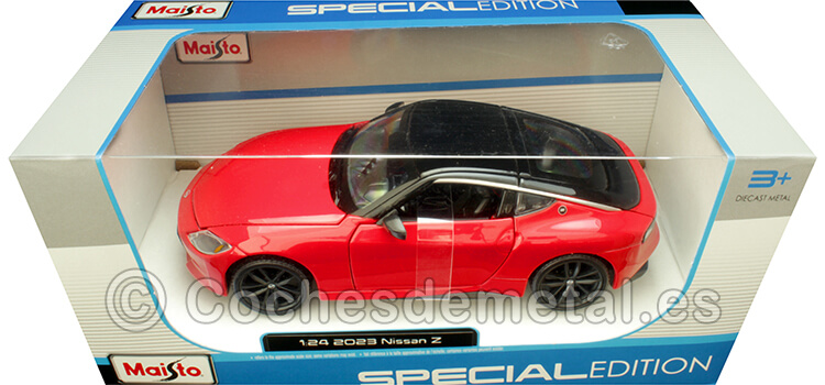 2023 Nissan 400Z Coupé Rojo/Negro 1:24 Maisto 32904