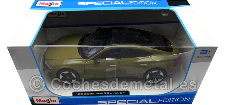 2021 Audi GT RS E-Tron Verde Oliva 1:25 Maisto 32907