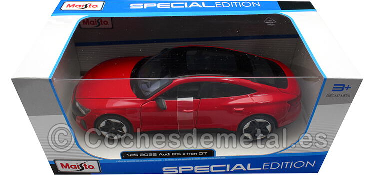 2021 Audi GT RS E-Tron Rojo Tango 1:25 Maisto 32907