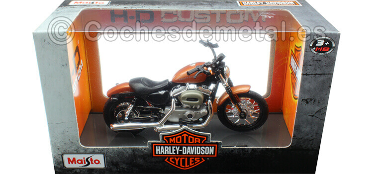2007 Harley-Davidson XL 1200N Nightster Cobre 1:18 Maisto 34360_383