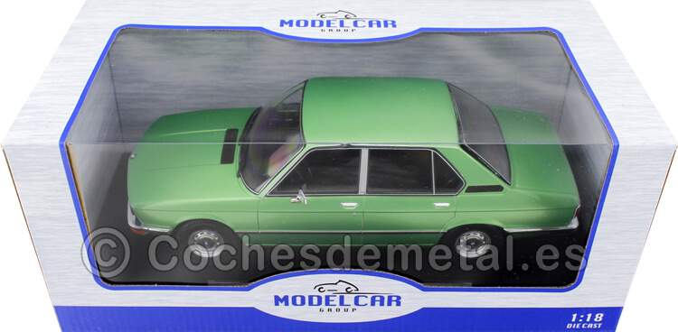1974 BMW Serie 5 (E12) Verde Metalizado 1:18 MC Group 18119